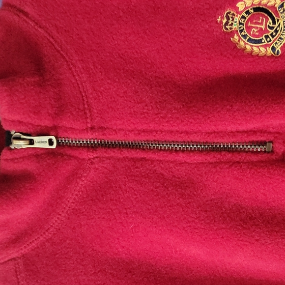 Ralph Lauren pullover, PM, Red (deep poppy), NWT - Picture 3 of 7
